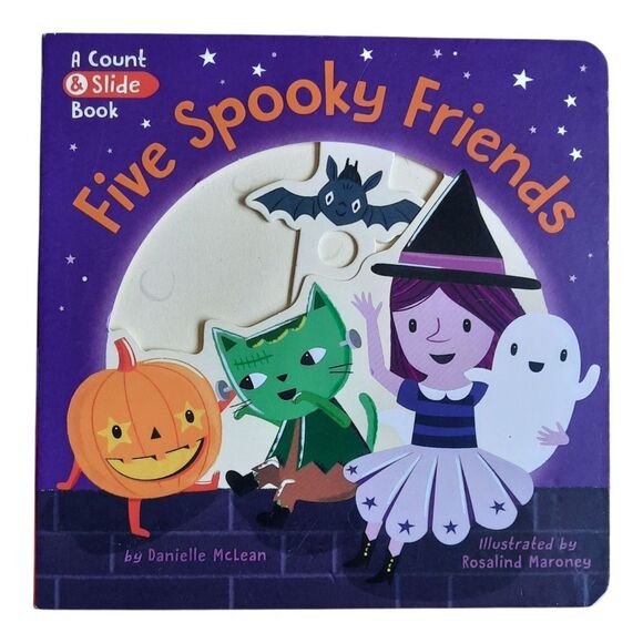 Five Spooky Friends Children's Book - Picture 1 of 3
